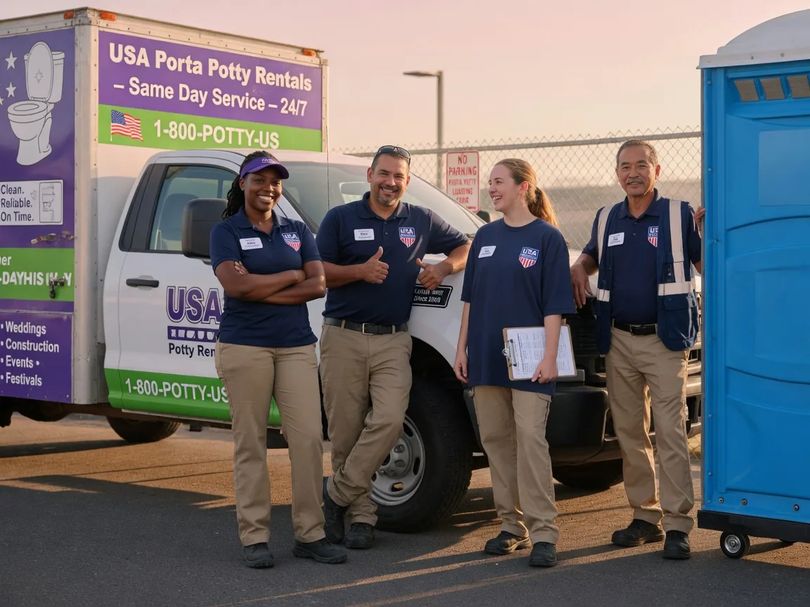 Porta Potty Rental company in Montville, NJ